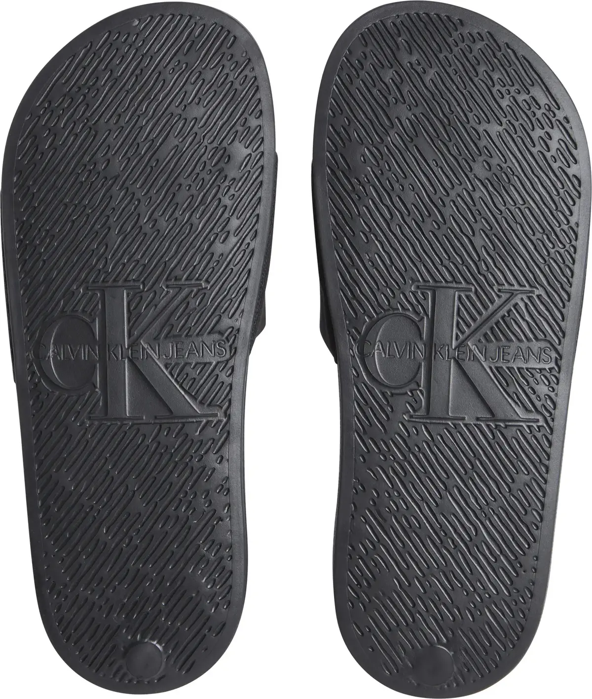 Calvin Klein SLIDE MONOGRAM HARDW, 0GJ Siyah Kadın Terlik