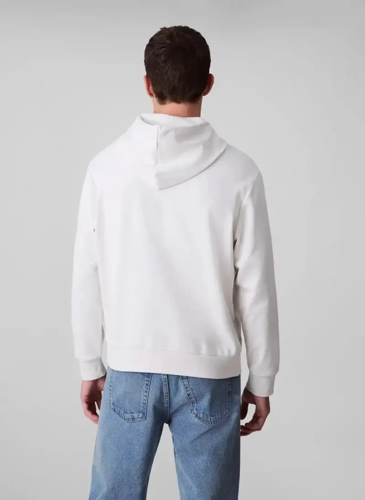 Calvin Klein LS EU MONOLOGO 350TERRY HOODIE Bej Erkek Hoodie Calvin Klein LS EU MONOLOGO 350TERRY HOODIE Bej Erkek Hoodie