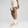 PUMA HER High-Waist Shorts Bej Kadın Şort