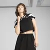 PUMA FUTURE.PUMA.ARCHIVE Jersey Siyah Kadın Crop