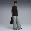 Puma DARE TO Oversized Ruched Tee Siyah Kadın T-Shirt
