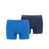 Puma PUMA SPORT MICROFIBER BOXER 2P blue comb Mavi Erkek 2'li Boxer