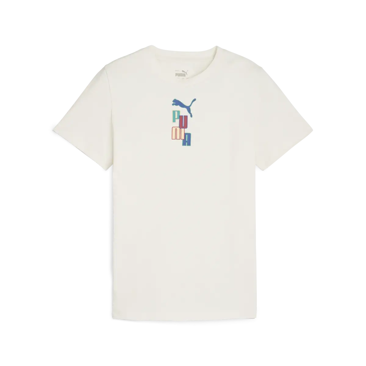 Puma READY SET BETTER Tee Krem Unisex T-Shirt & Polo