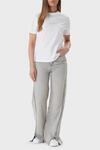 Calvin Klein SS CLASIC MONOLOGO T, YAF Beyaz Kadın T-Shirt