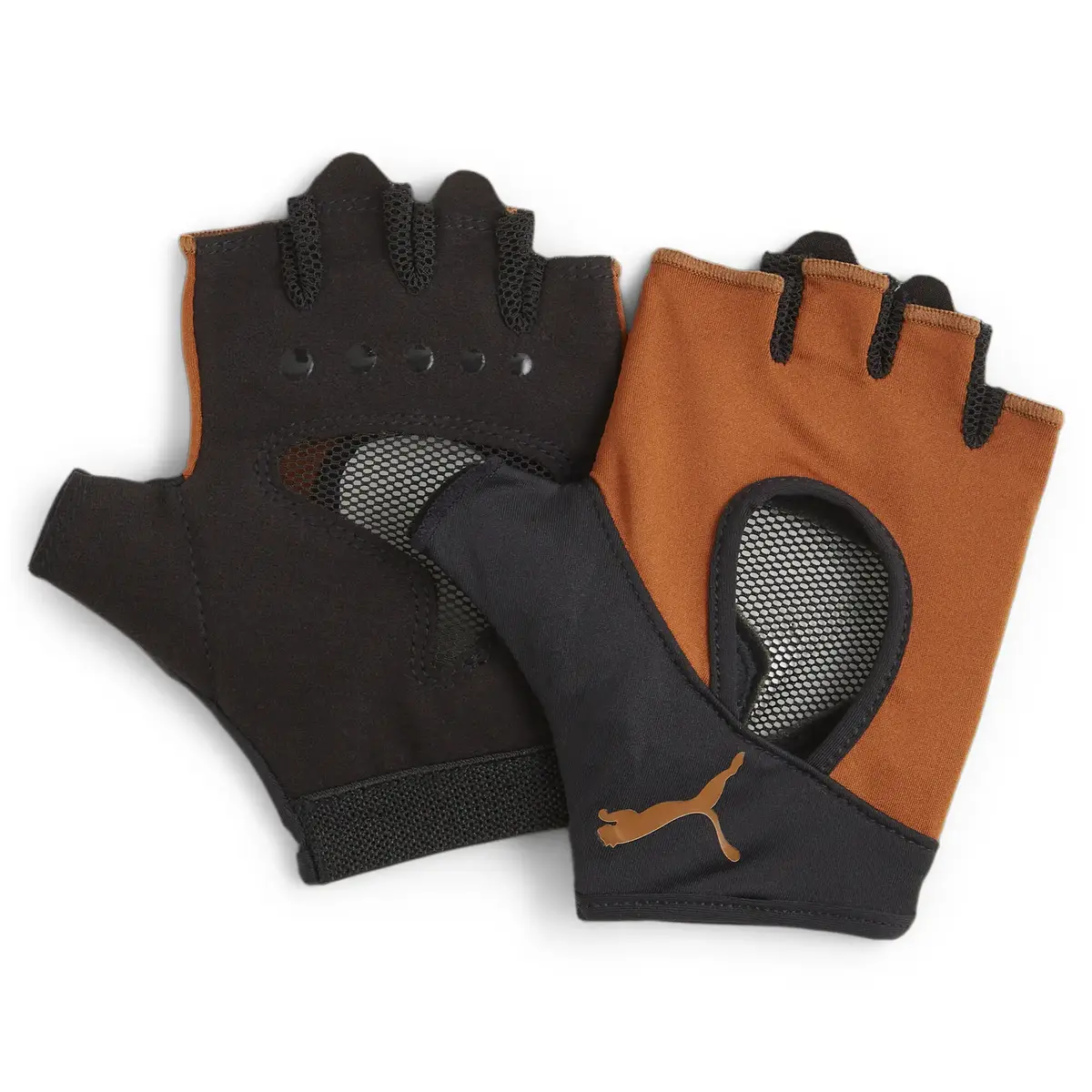 Puma TR Gym Gloves Kahverengi Kadın Antrenman Eldiveni