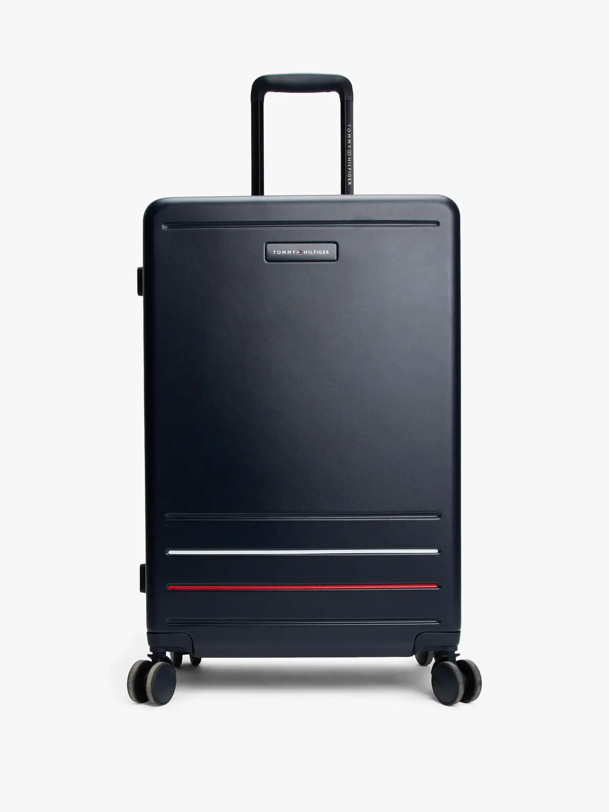Tommy Hilfiger TH MEDIUM SUITCASE, DW6 Siyah Erkek Çanta