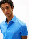 Tommy Hilfiger 1985 SLIM POLO Erkek Mavi T-Shirt