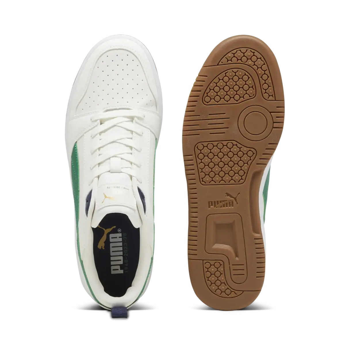 Puma Rebound v6 Low 75 Years Beyaz Erkek/Unisex Günlük Spor Ayakkabı