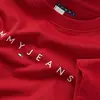 Tommy Hilfiger TJW SLIM LINEAR TEE, XME Kırmızı Kadın T-Shirt & Polo