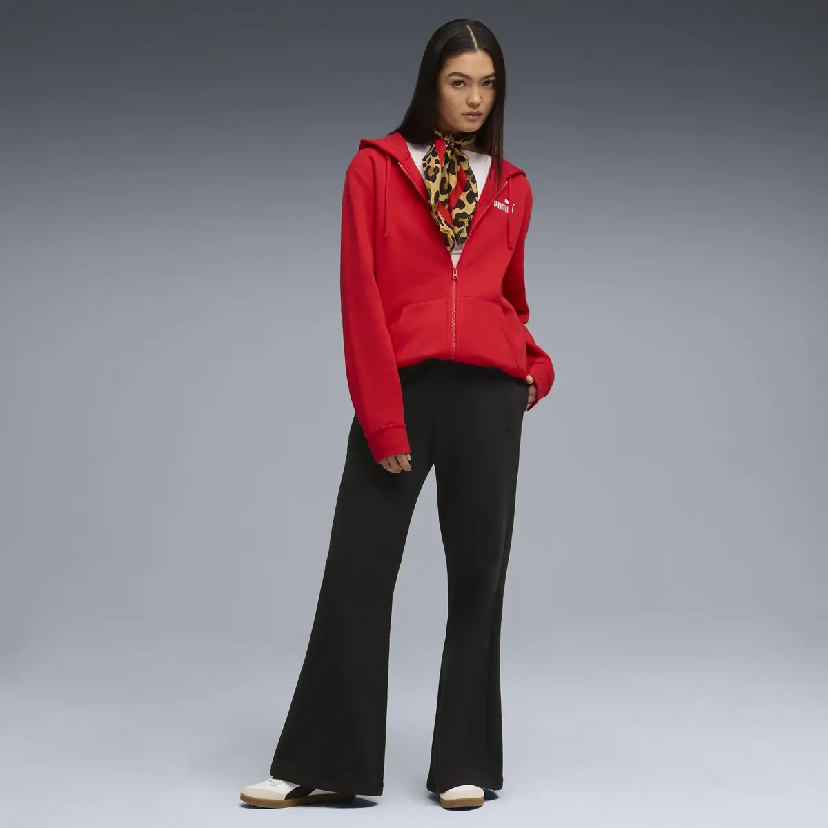 Puma HER Straight Pants FL Siyah Kadın Eşofman Altı