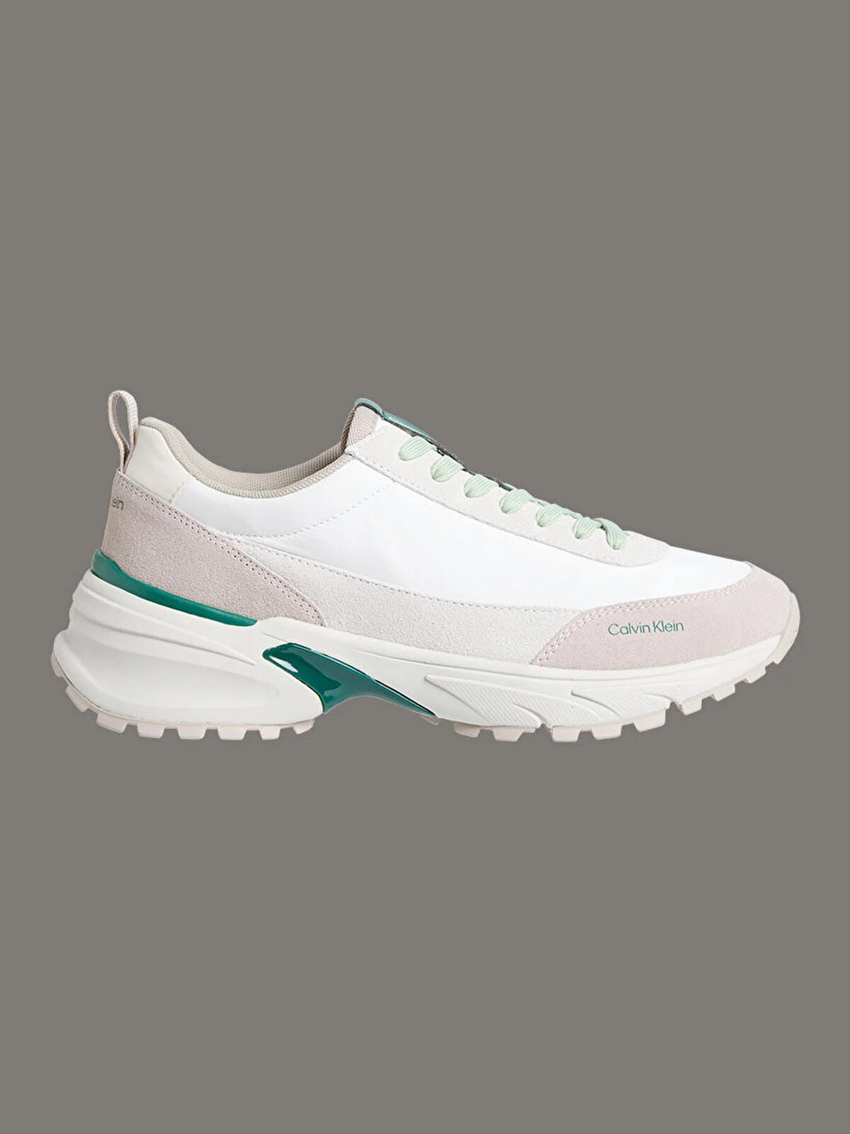 Calvin Klein HIKE RUNNER CASUAL Beyaz Erkek Günlük Spor Ayakkabı