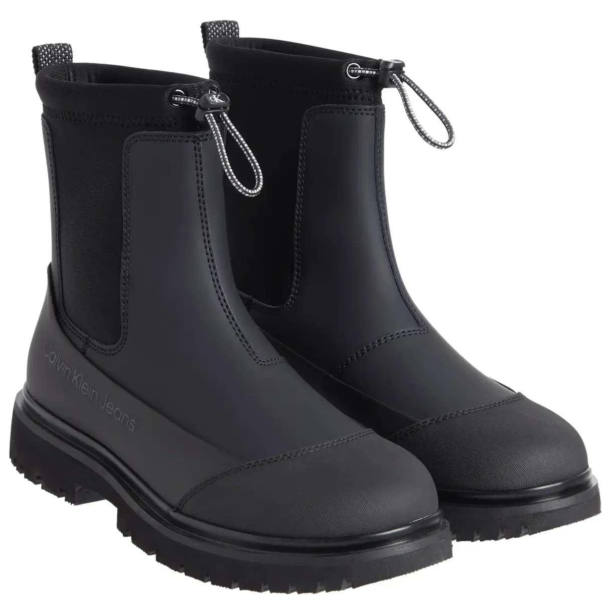 Calvin Klein CHUNKY COMBAT CHELSE Kadın Siyah Bot