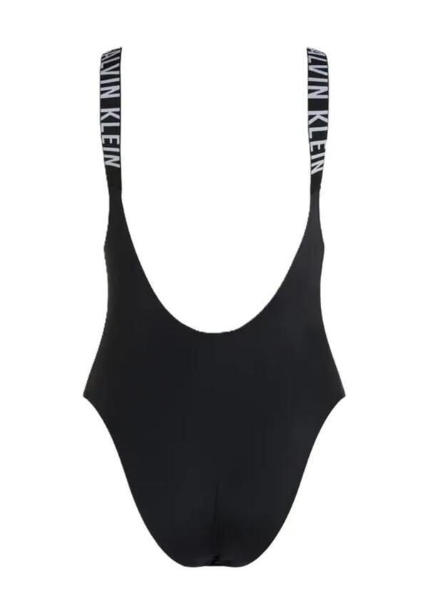 Calvin Klein SCOOP BACK ONE PIECE Kadın Siyah Mayo