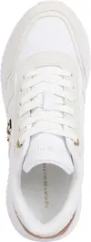 Tommy Hilfiger TH FASHION RUNNER, YBL Beyaz Kadın Spor Ayakkabı & Sneaker