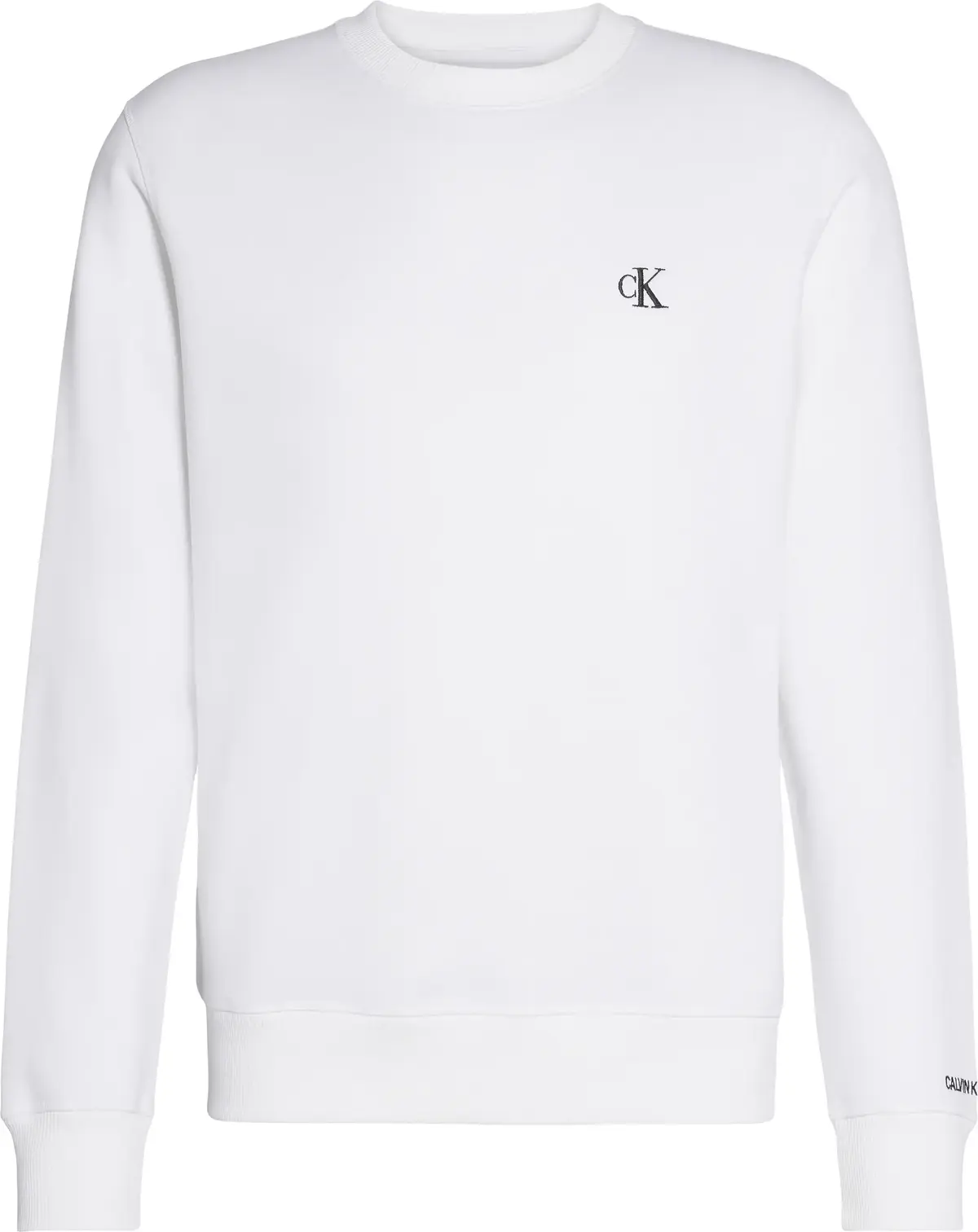 Calvin Klein Beyaz Erkek Sweatshirt & Hoodie