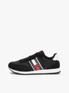 Tommy Hilfiger (NEW) TJM RUNNER CAS, BDS Siyah Erkek Spor Ayakkabı & Sneaker