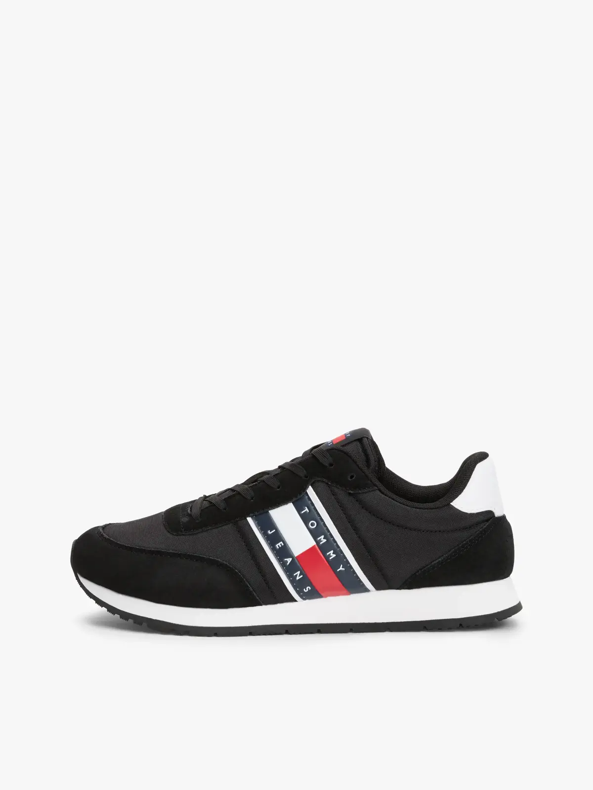 Tommy Hilfiger (NEW) TJM RUNNER CAS, BDS Siyah Erkek Spor Ayakkabı & Sneaker