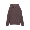 Puma ESS ELEVATED Velour Hoodie Mor Kadın Kadife Kapişonlu Sweatshirt
