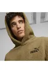 Puma ESS ELEVATED Sherpa Hoodie Kahverengi Erkek Hoodie