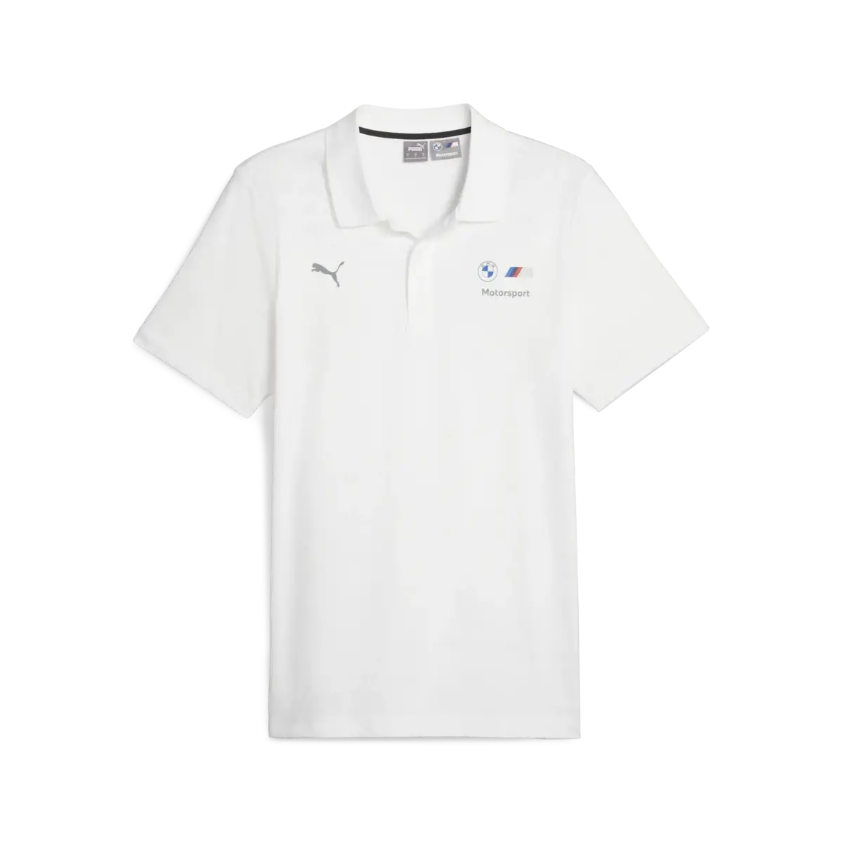 Puma BMW MMS Jacquard Polo Beyaz Erkek T-Shirt & Polo