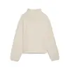Puma CLASSICS Winterized Half-Zip Kırık Beyaz Kadın Sweatshirt