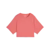 PUMA W CLOUDSPUN MESH TEE Turuncu Kadın T-Shirt