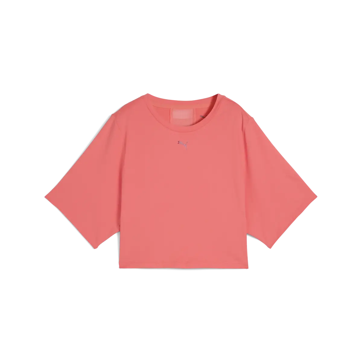PUMA W CLOUDSPUN MESH TEE Turuncu Kadın T-Shirt