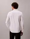 Calvin Klein LS TECH STRETCH SLIM Beyaz Erkek Gömlek