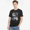 Puma BMW MMS Car Graphic Tee Siyah Erkek T-Shirt