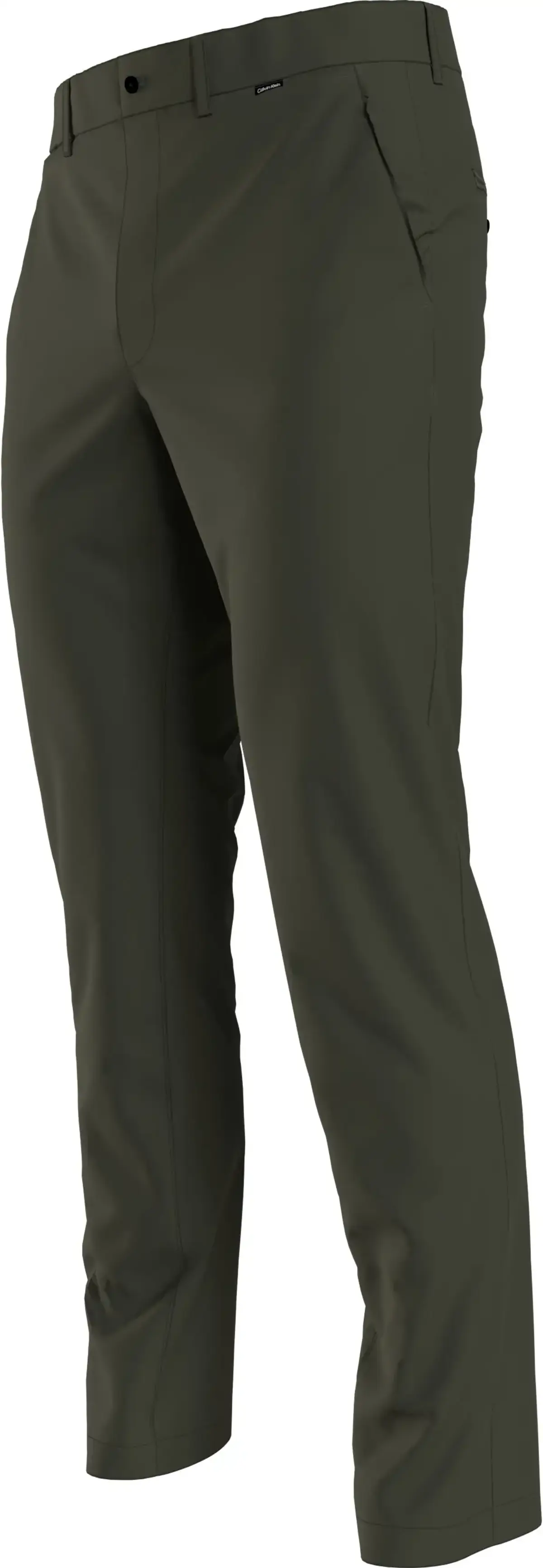 Calvin Klein SLIM FIT GARMENT DYE Erkek Haki Chino