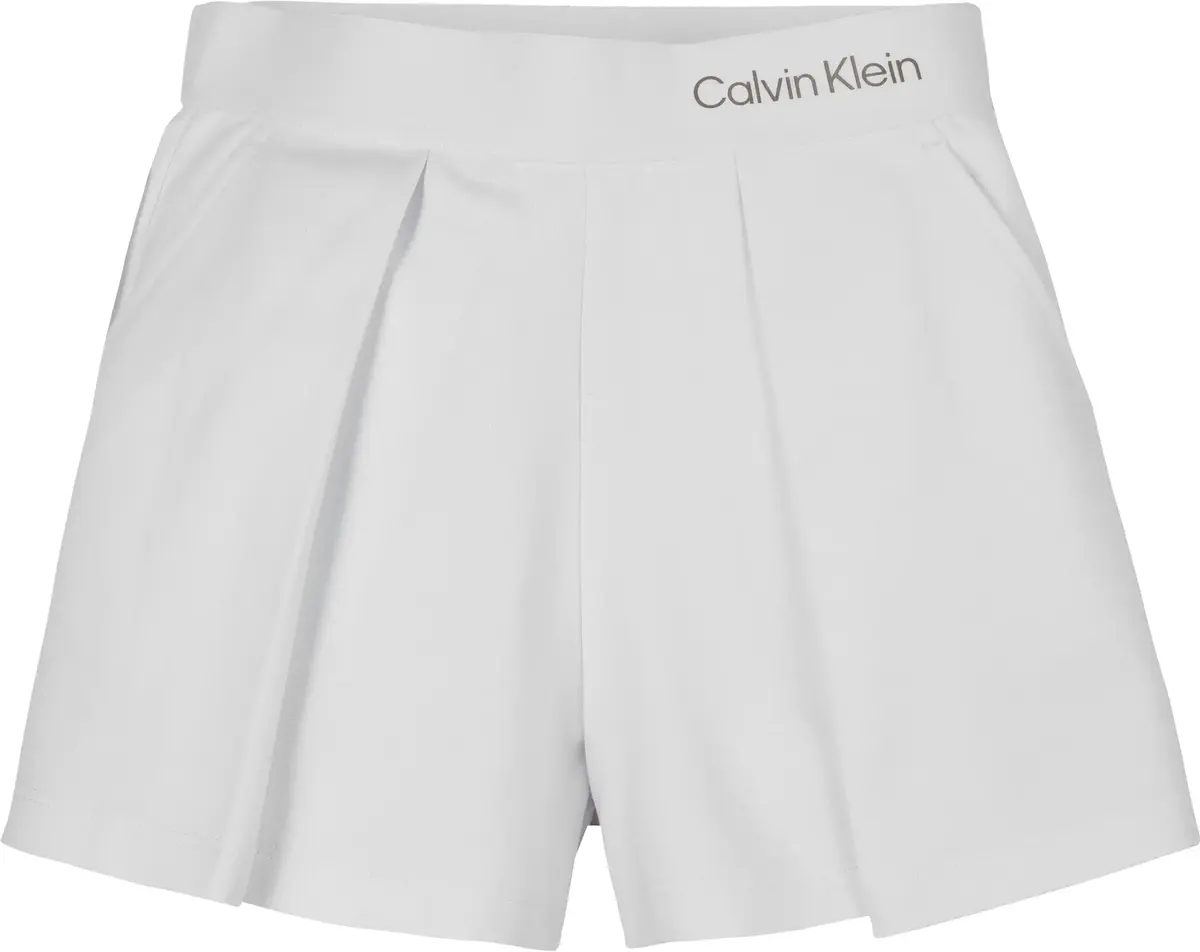 Calvin Klein KNITS PUNTO SKORT, YAF Beyaz Çocuk Şort