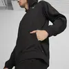 Puma FIT Woven Full Zip Jacket Siyah Erkek Fermuarlı Ceket