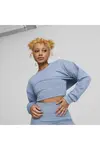 Puma Forever Luxe Mavi Kadın Sweatshirt