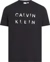 Calvin Klein CP-ENLARGED LOGO T-S, BEH Siyah Erkek T-Shirt & Polo