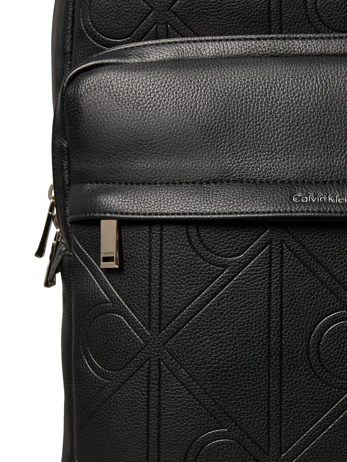 Calvin Klein XL EMBLEM AOP EMBOSS Siyah Erkek Sırt Çantası
