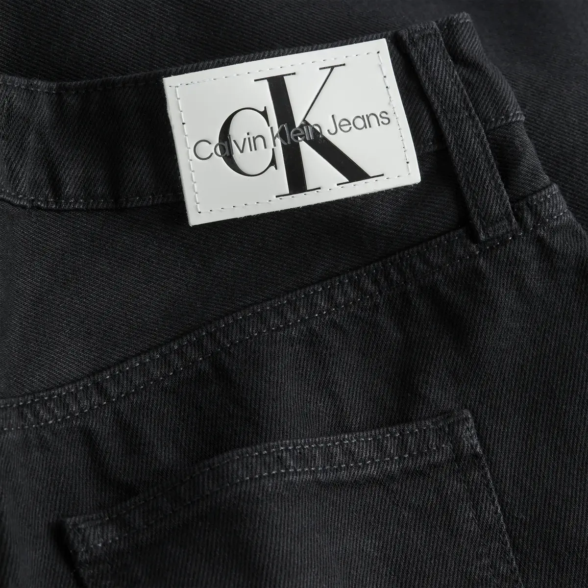 Calvin Klein 90S STRAIGHT Kadın Siyah Kot Pantolon