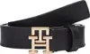 Tommy Hilfiger TH LOGO 2.5, BDS Siyah Kadın Kemer