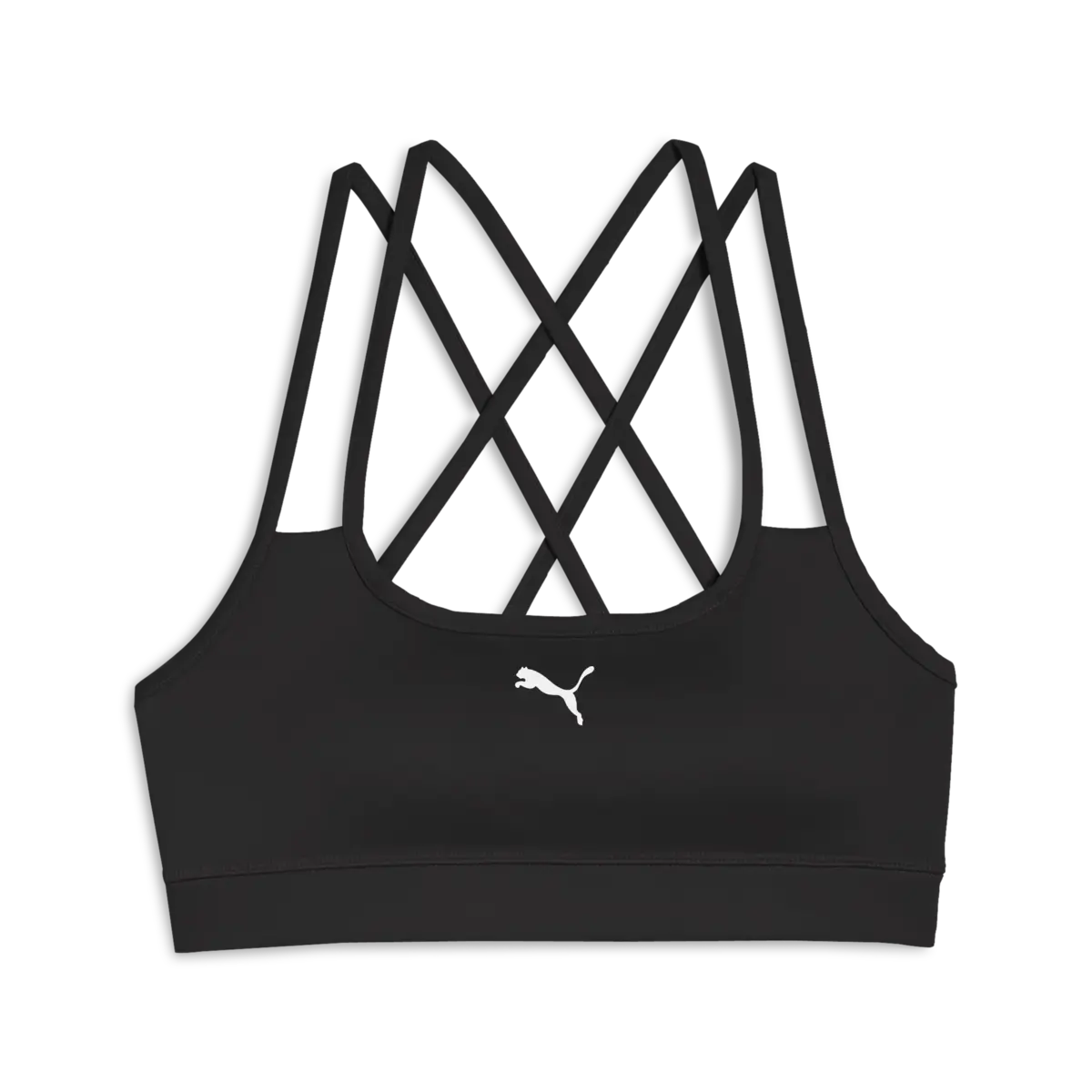Puma MOVE Strappy Bra - Low Siyah Kadın Askılı Sütyen