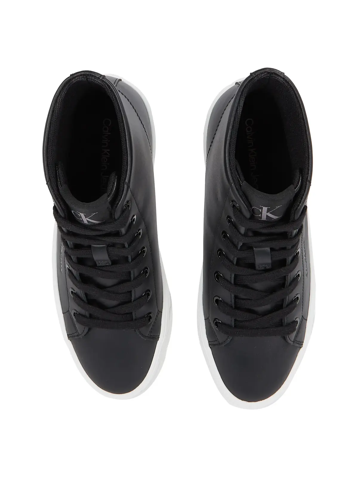 Calvin Klein VULC FLATFORM MID MG Siyah Kadın Sneaker