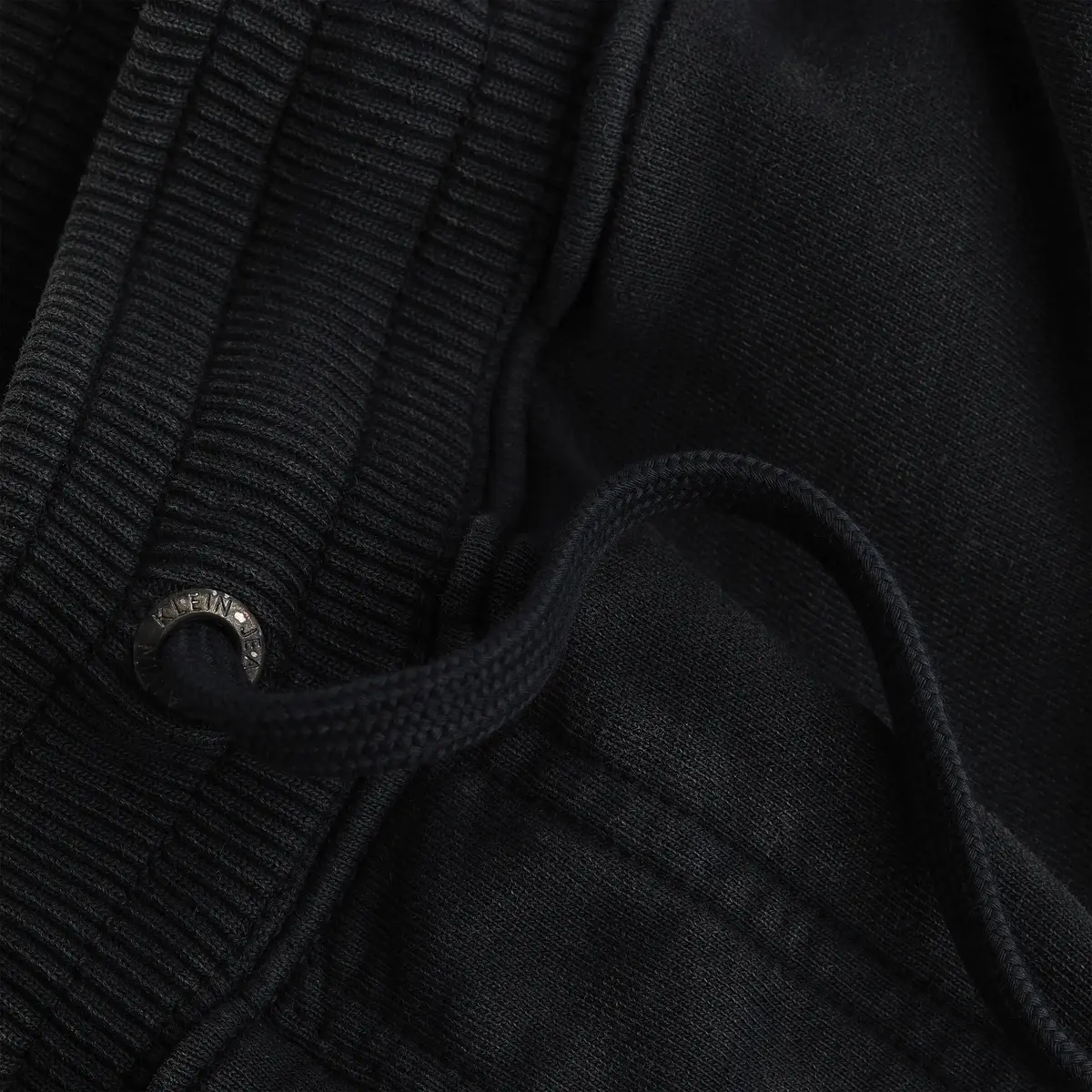 Calvin Klein INSTITUTIONAL WASHED Erkek Siyah Eşofman Altı