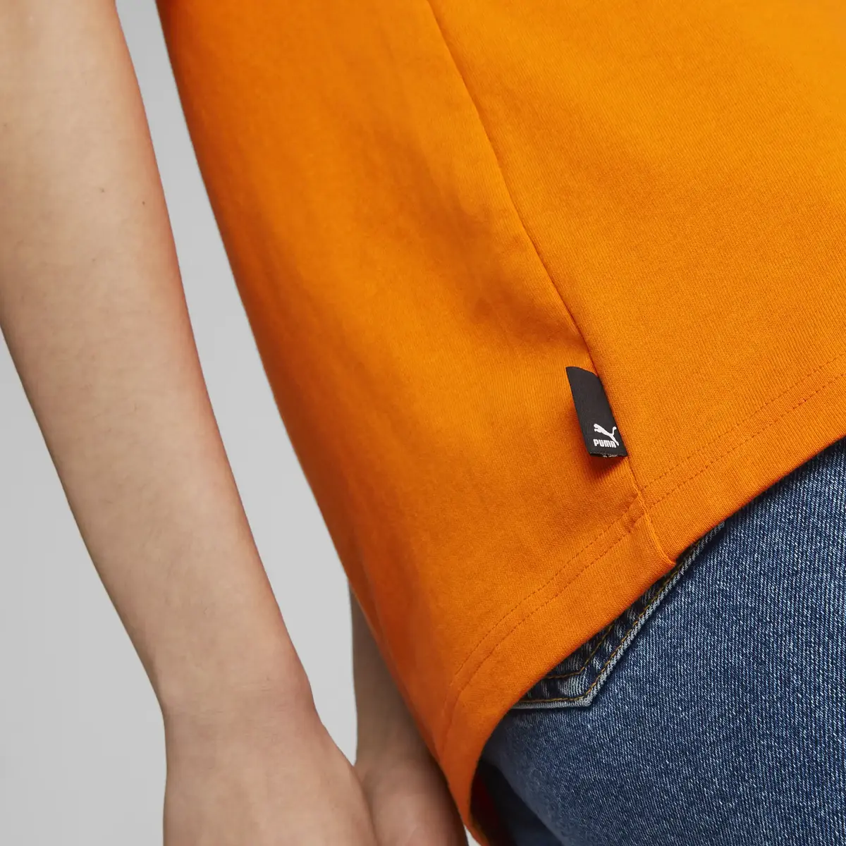 Puma DOWNTOWN Relaxed Graphic Tee Turuncu Kadın T-Shirt