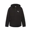 Puma EVOSTRIPE Full-Zip Hoodie DK Siyah Erkek Sweatshirt
