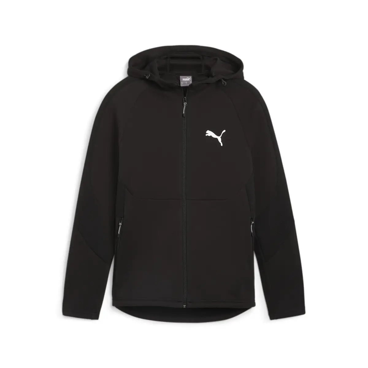 Puma EVOSTRIPE Full-Zip Hoodie DK Siyah Erkek Sweatshirt