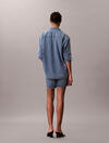 Calvin Klein OVERSIZED SHIRT VINT, NLR, XXS Mavi Kadın Gömlek