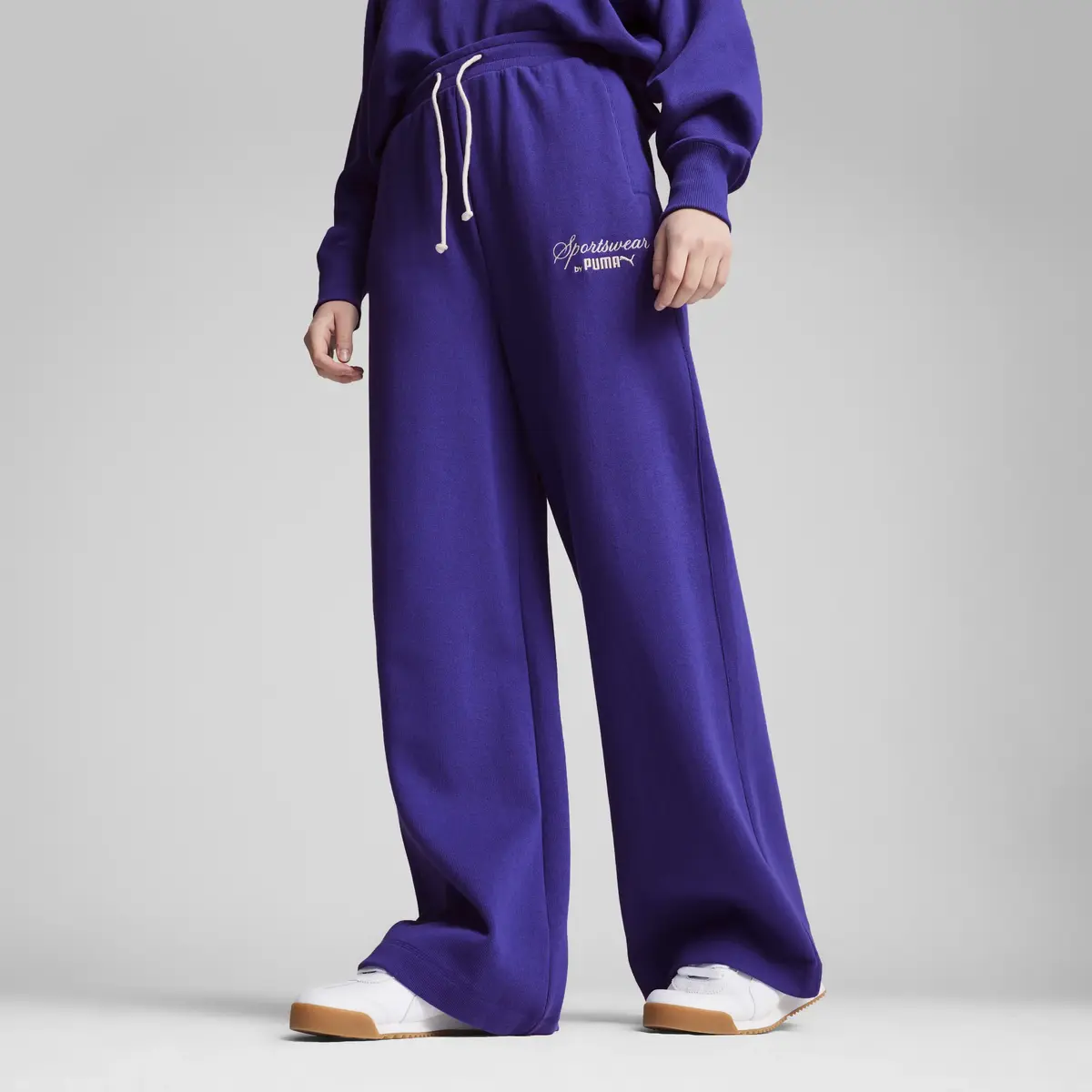Puma CLASSICS+ Relaxed Sweatpants Mor Kadın Eşofman Altı