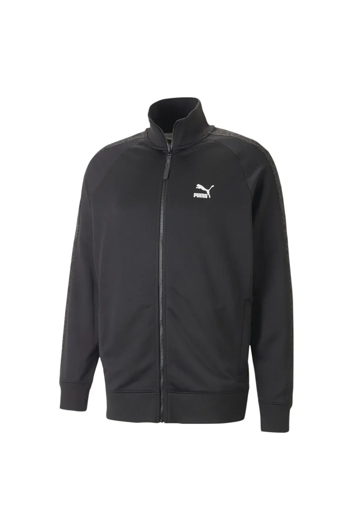 Puma T7 Trend 7etter Track Jacket Siyah Erkek Sweatshirt
