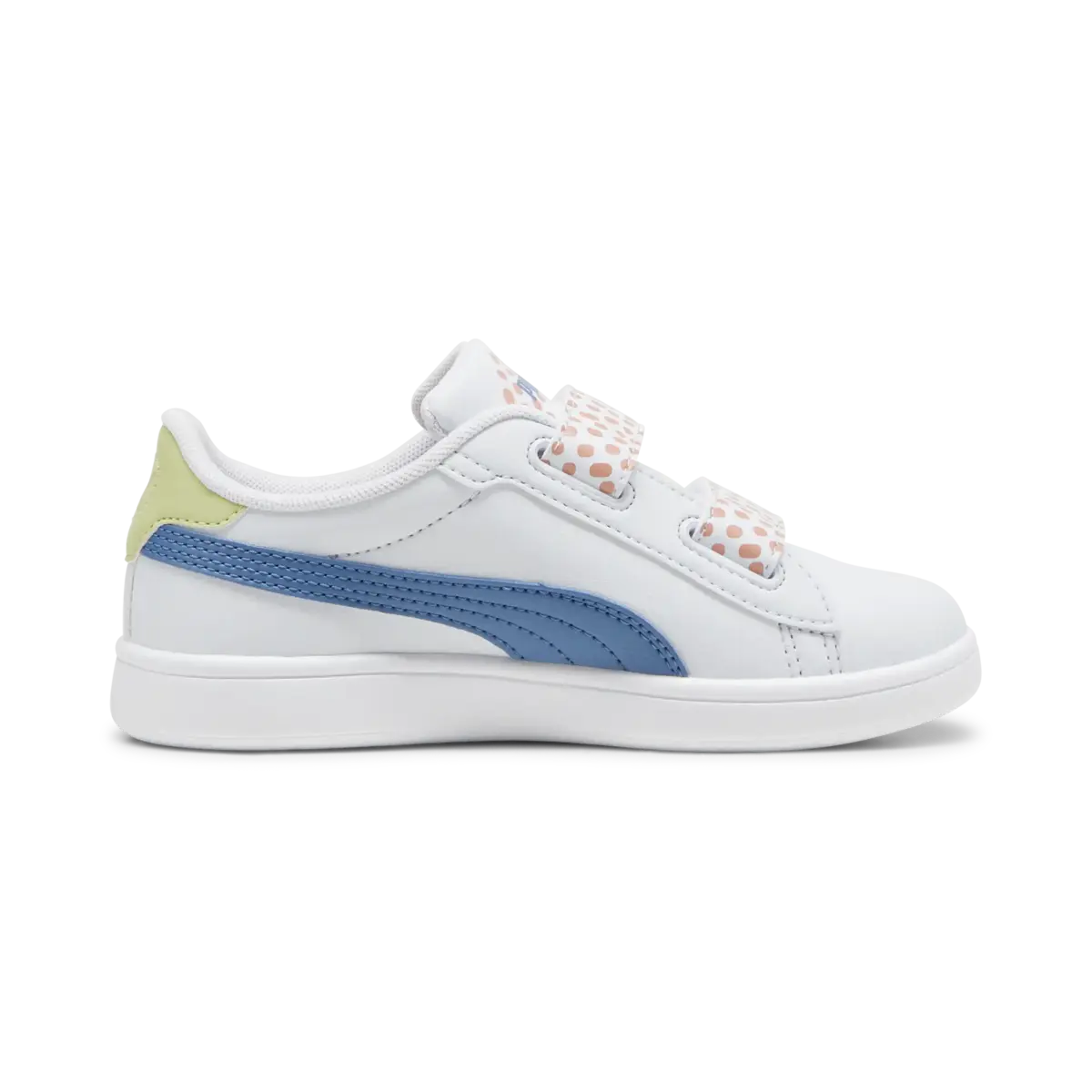 Puma Smash 3.0 Puma FC V PS Beyaz Çocuk Spor Ayakkabı