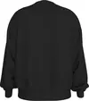 Calvin Klein GLOSSY MONOLOGO REGU, BEH Siyah Kadın Sweatshirt