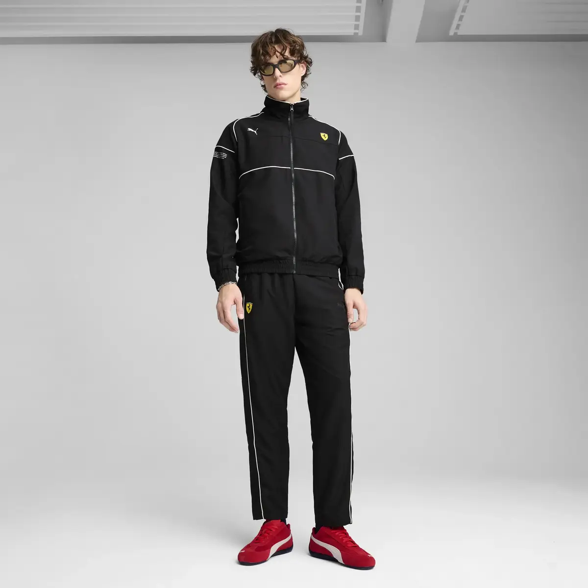 PUMA Ferrari Race SDS Jacket Siyah Erkek Ceket