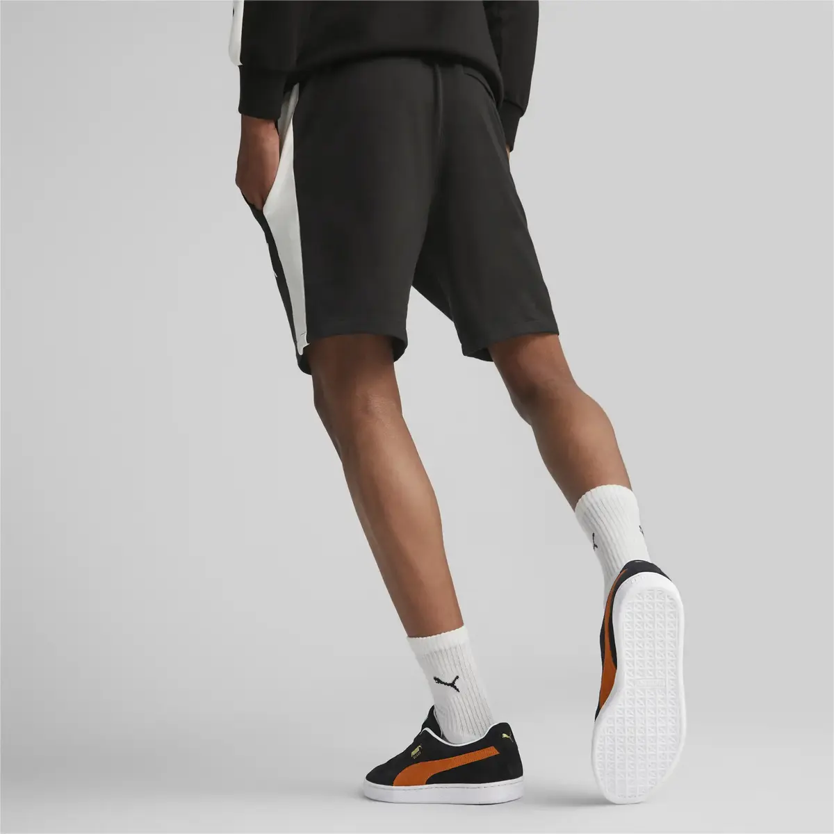Puma T7 ICONIC Shorts 8" TR Siyah Erkek Şort